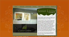 Desktop Screenshot of cypressgardensapts.com